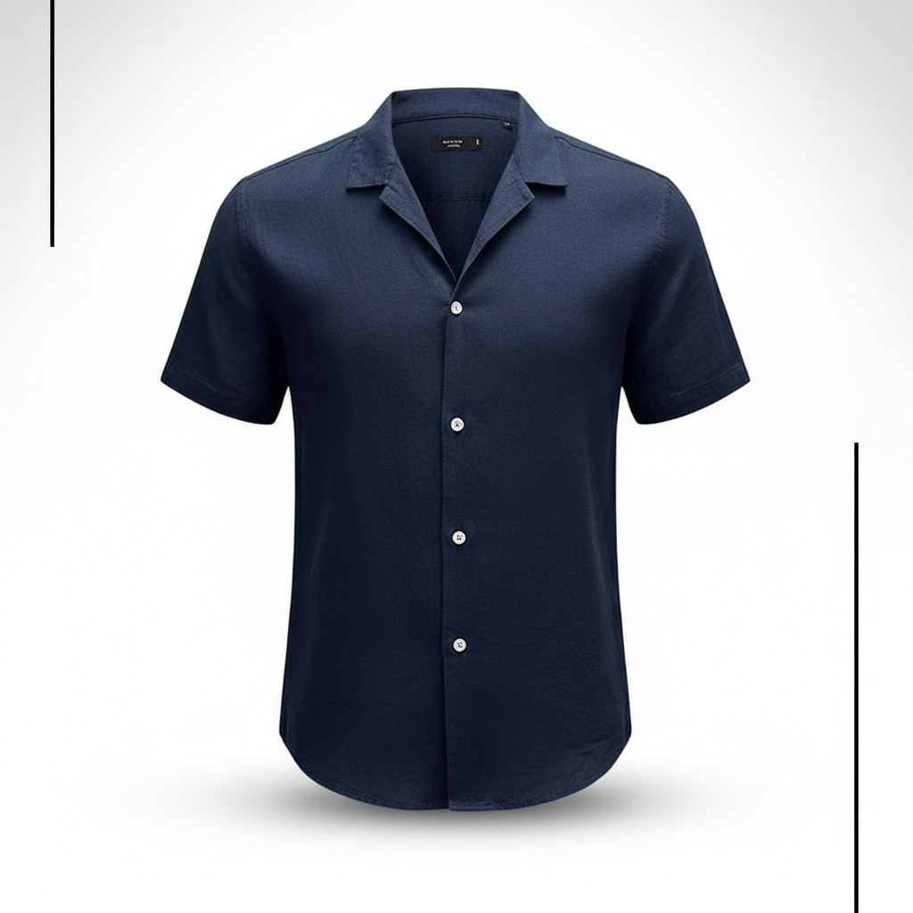 Men's Tops Casual Button Down Shirt Short Sleeve Beach Shirt Summer Mens Clothing