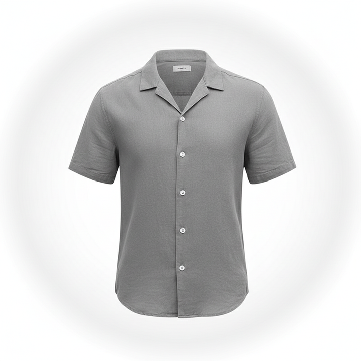 Men's Tops Casual Button Down Shirt Short Sleeve Beach Shirt Summer Mens Clothing