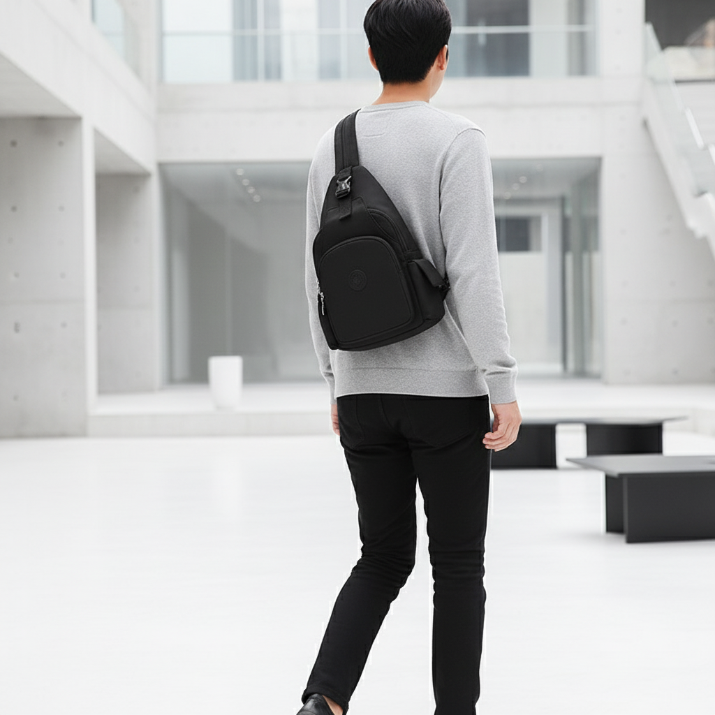 Women's Casual Waterproof Sling Backpack – Multifunction Travel Chest Bag