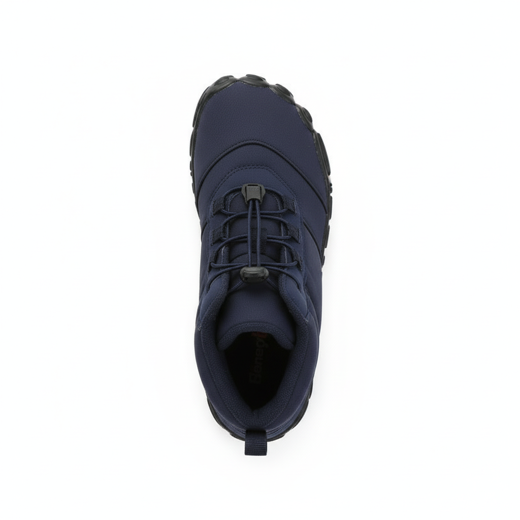 Fleece-lined Waterproof Snow Warm Breathable Couple High-top Casual Cotton Shoes