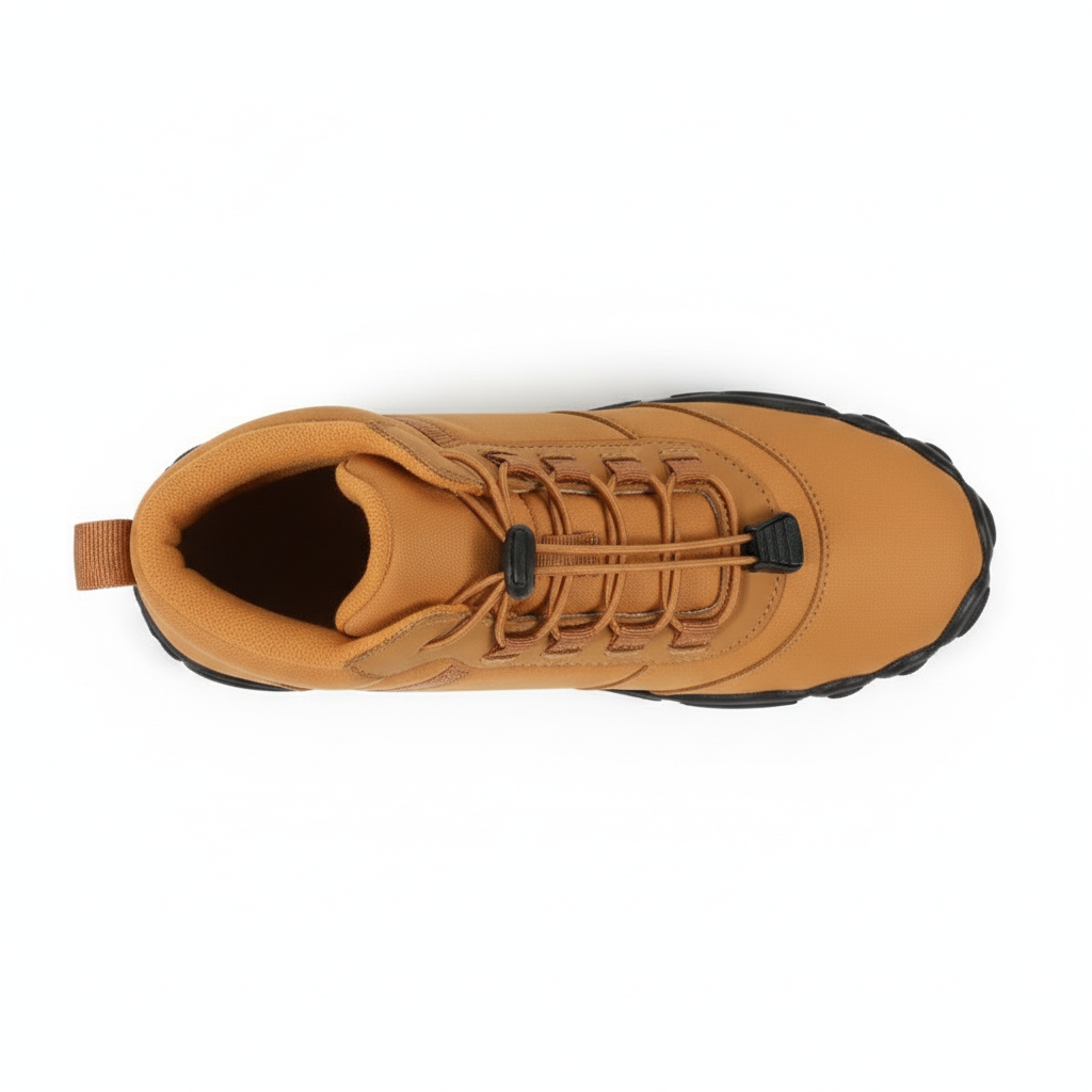 Fleece-lined Waterproof Snow Warm Breathable Couple High-top Casual Cotton Shoes