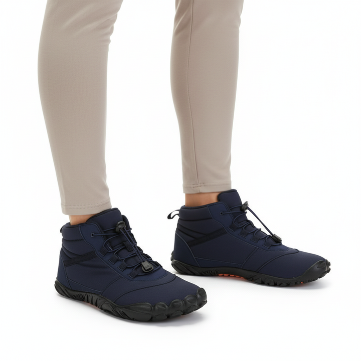 Fleece-lined Waterproof Snow Warm Breathable Couple High-top Casual Cotton Shoes