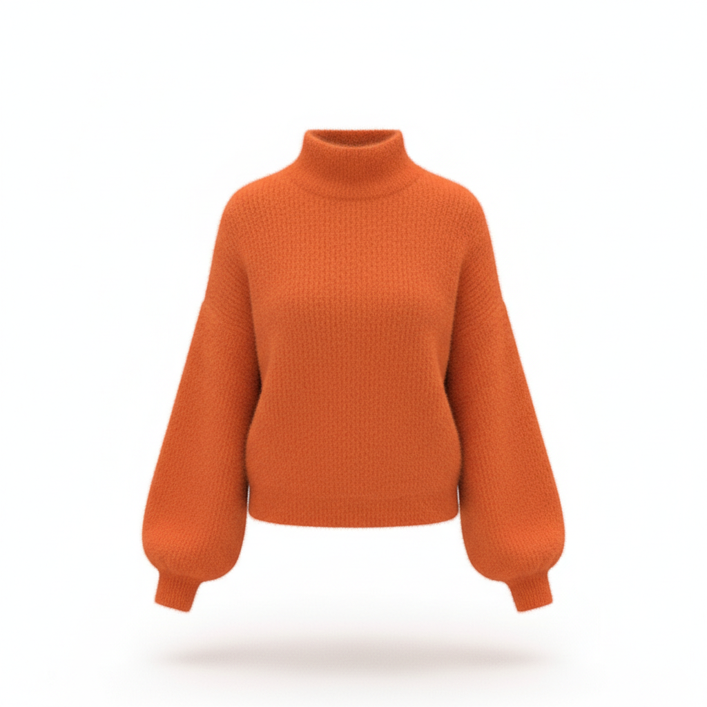 Autumn And Winter Lantern Sleeves Loose Sweater