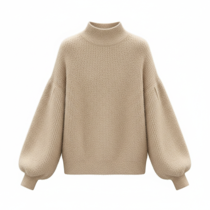 Autumn And Winter Lantern Sleeves Loose Sweater