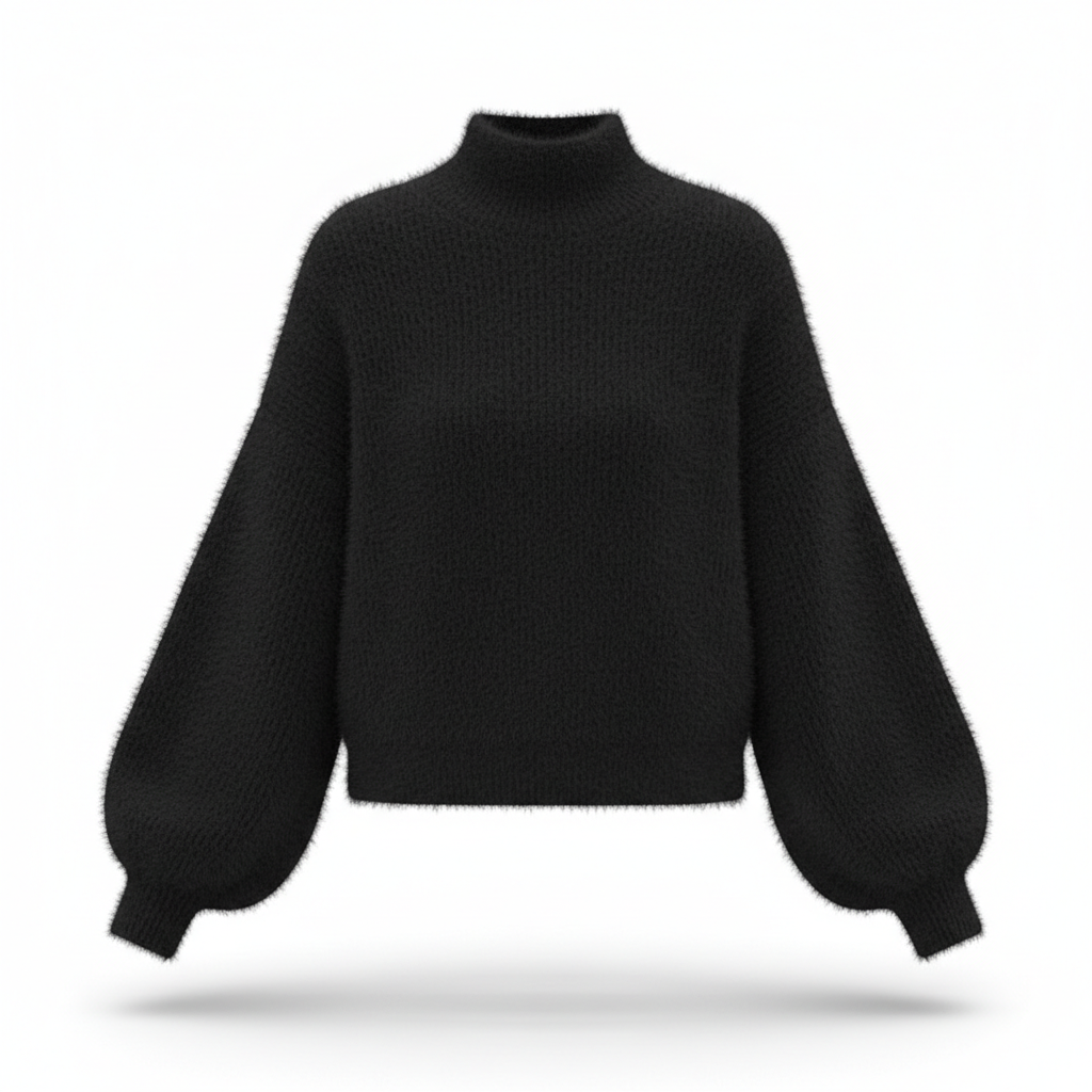 Autumn And Winter Lantern Sleeves Loose Sweater