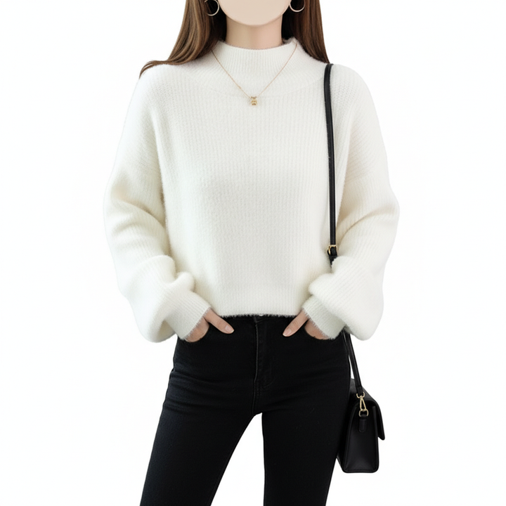 Autumn And Winter Lantern Sleeves Loose Sweater