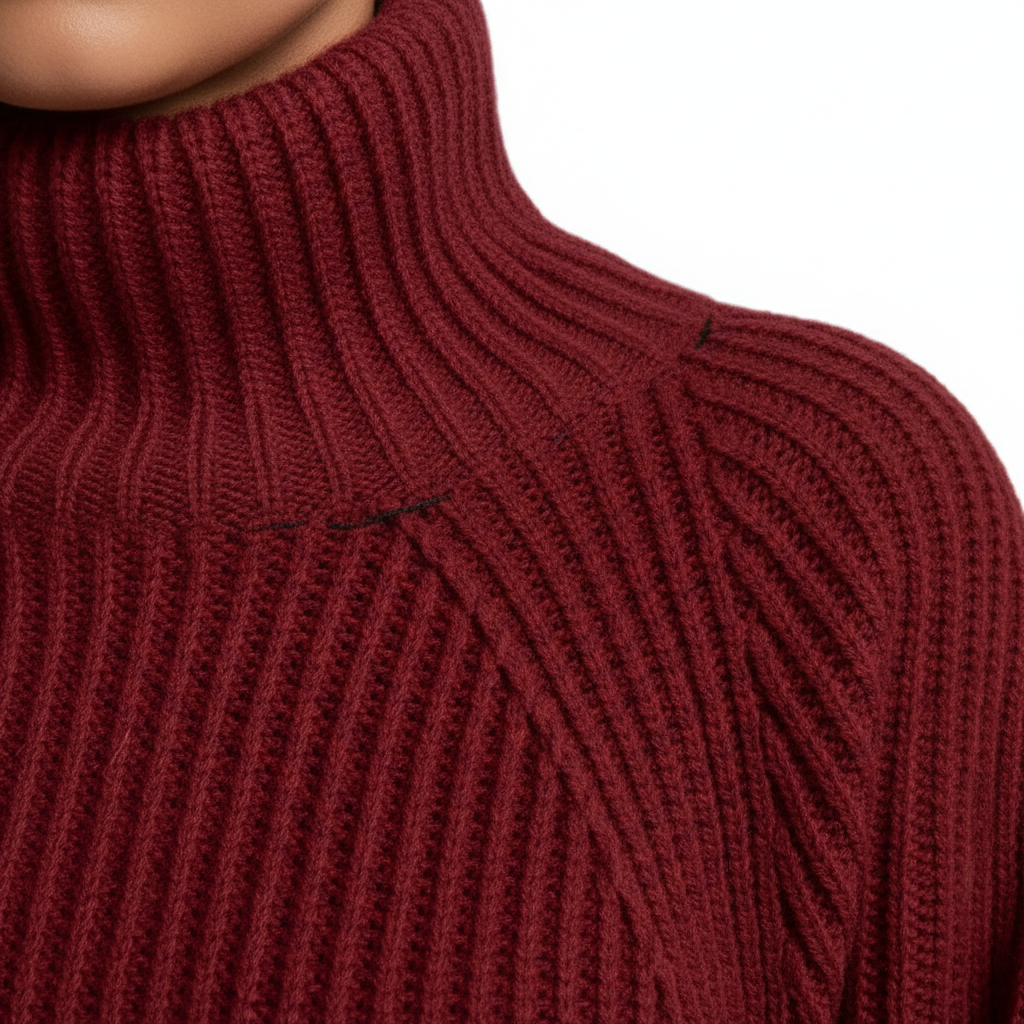 Solid Turtleneck Long Sweater Winter Warm Women Sweater Dress