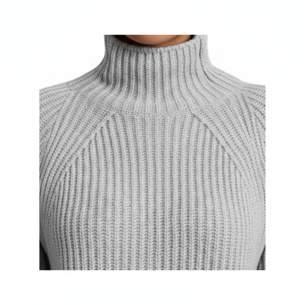 Solid Turtleneck Long Sweater Winter Warm Women Sweater Dress