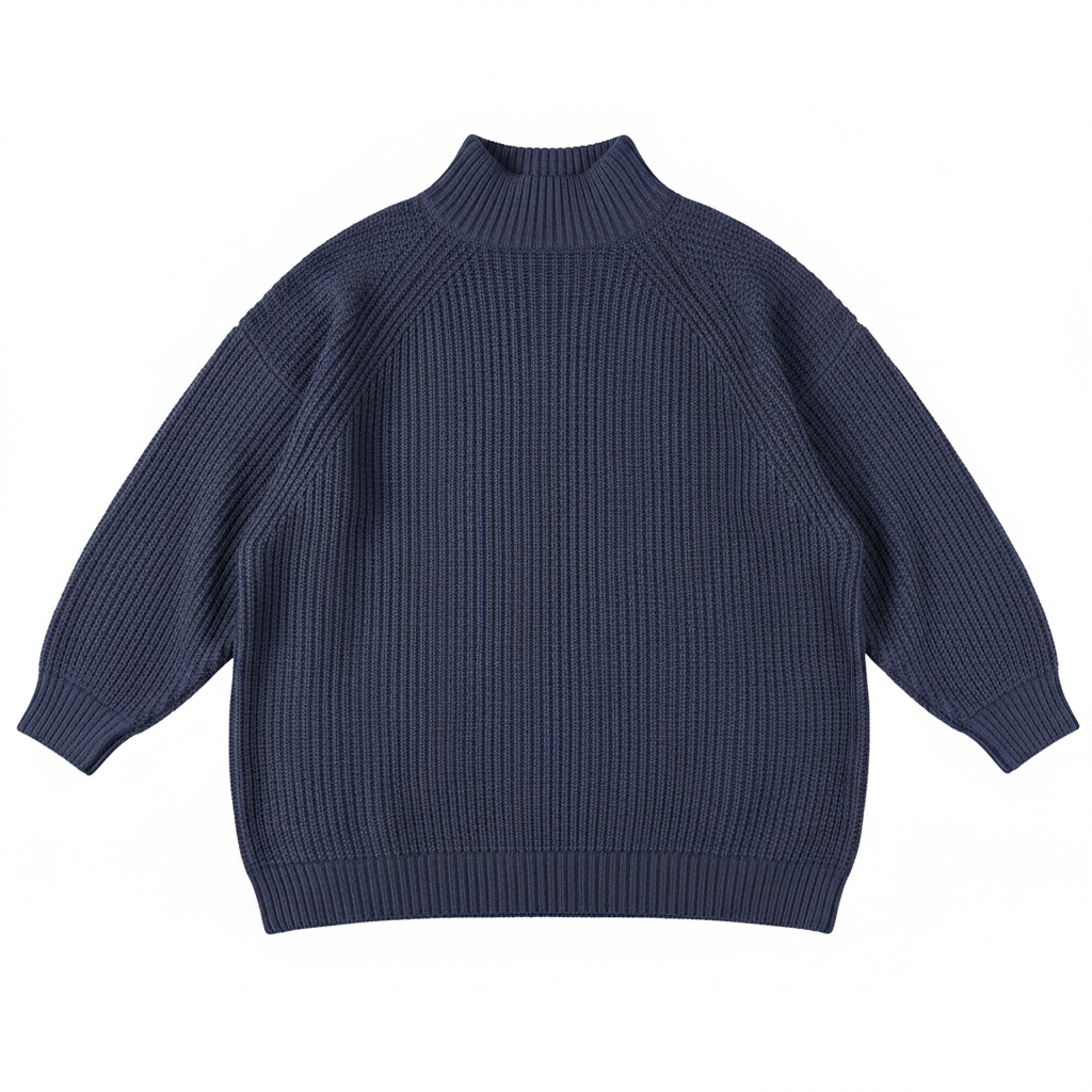 Solid Turtleneck Long Sweater Winter Warm Women Sweater Dress
