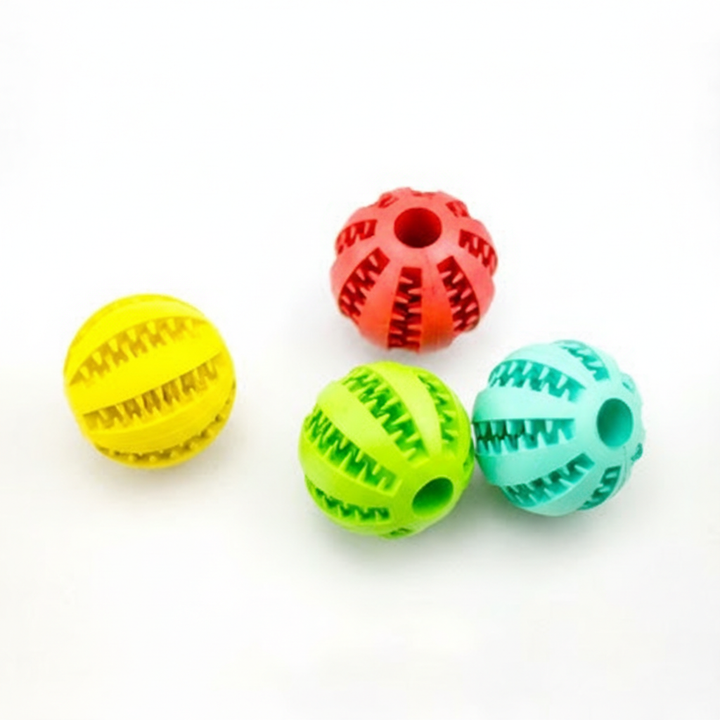 Rubber Mint Feeding Ball Built-in Food Storage Bin