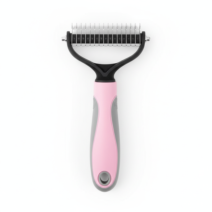 Pet Long-haired Dogknot Comb Double-sided Blade Dog