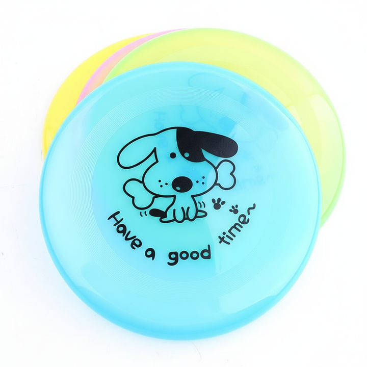 Silicone Flying Disc Dog Toy – Interactive Training &amp; Fetch Frisbee
