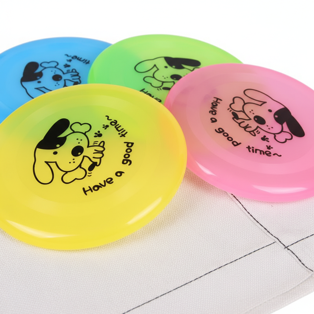 Silicone Flying Disc Dog Toy – Interactive Training &amp; Fetch Frisbee
