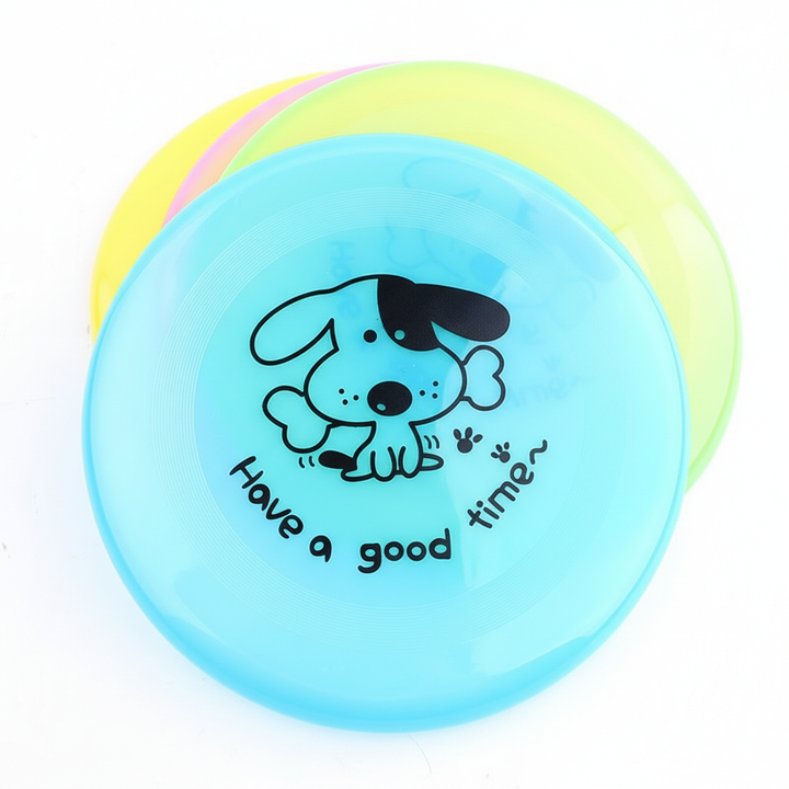 Silicone Flying Disc Dog Toy – Interactive Training &amp; Fetch Frisbee