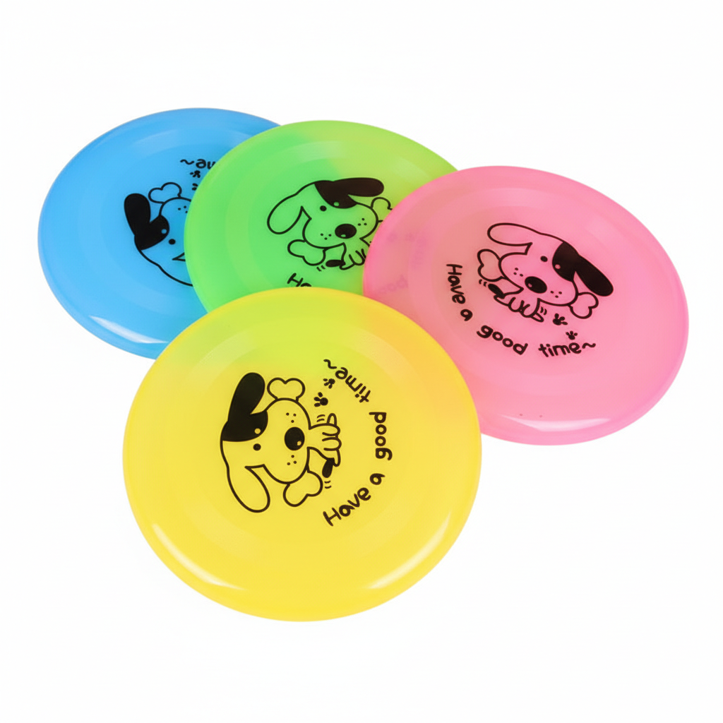 Silicone Flying Disc Dog Toy – Interactive Training &amp; Fetch Frisbee