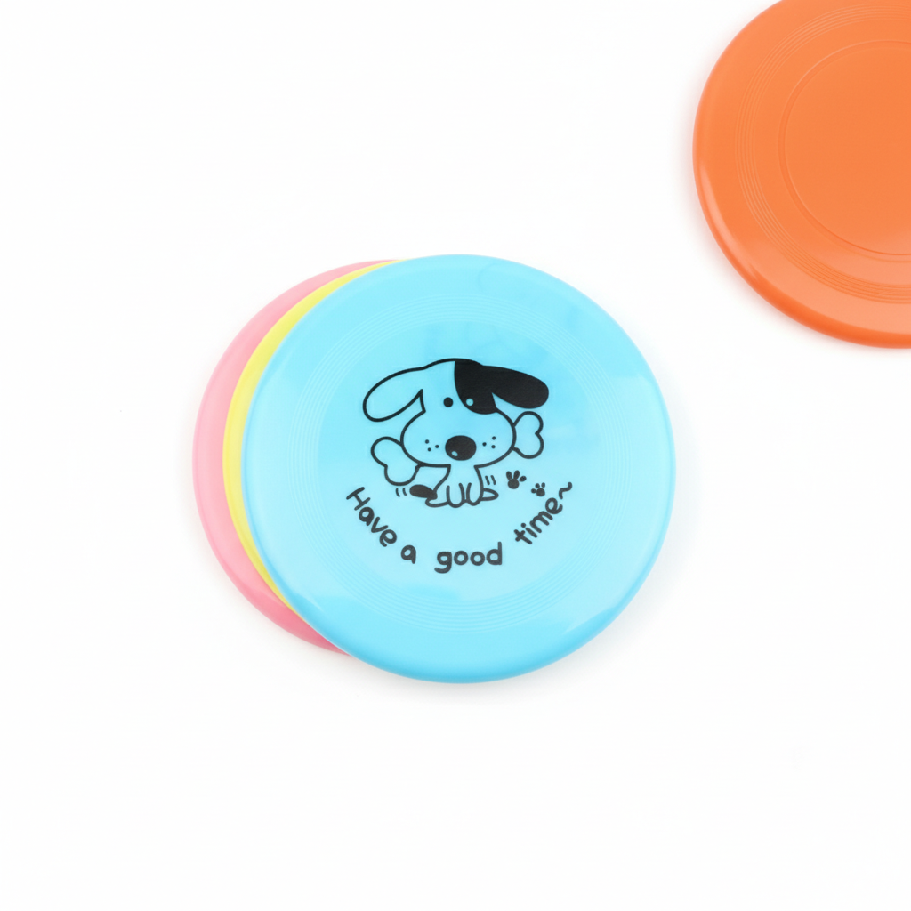 Silicone Flying Disc Dog Toy – Interactive Training &amp; Fetch Frisbee