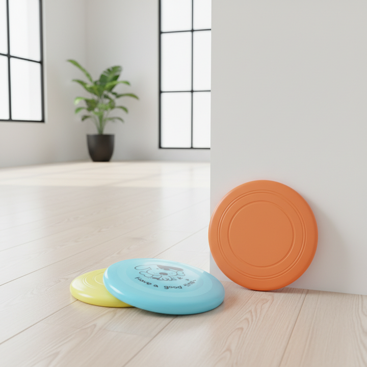 Silicone Flying Disc Dog Toy – Interactive Training &amp; Fetch Frisbee