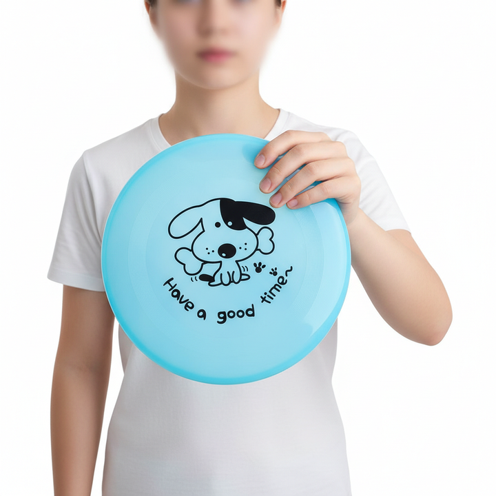 Silicone Flying Disc Dog Toy – Interactive Training &amp; Fetch Frisbee