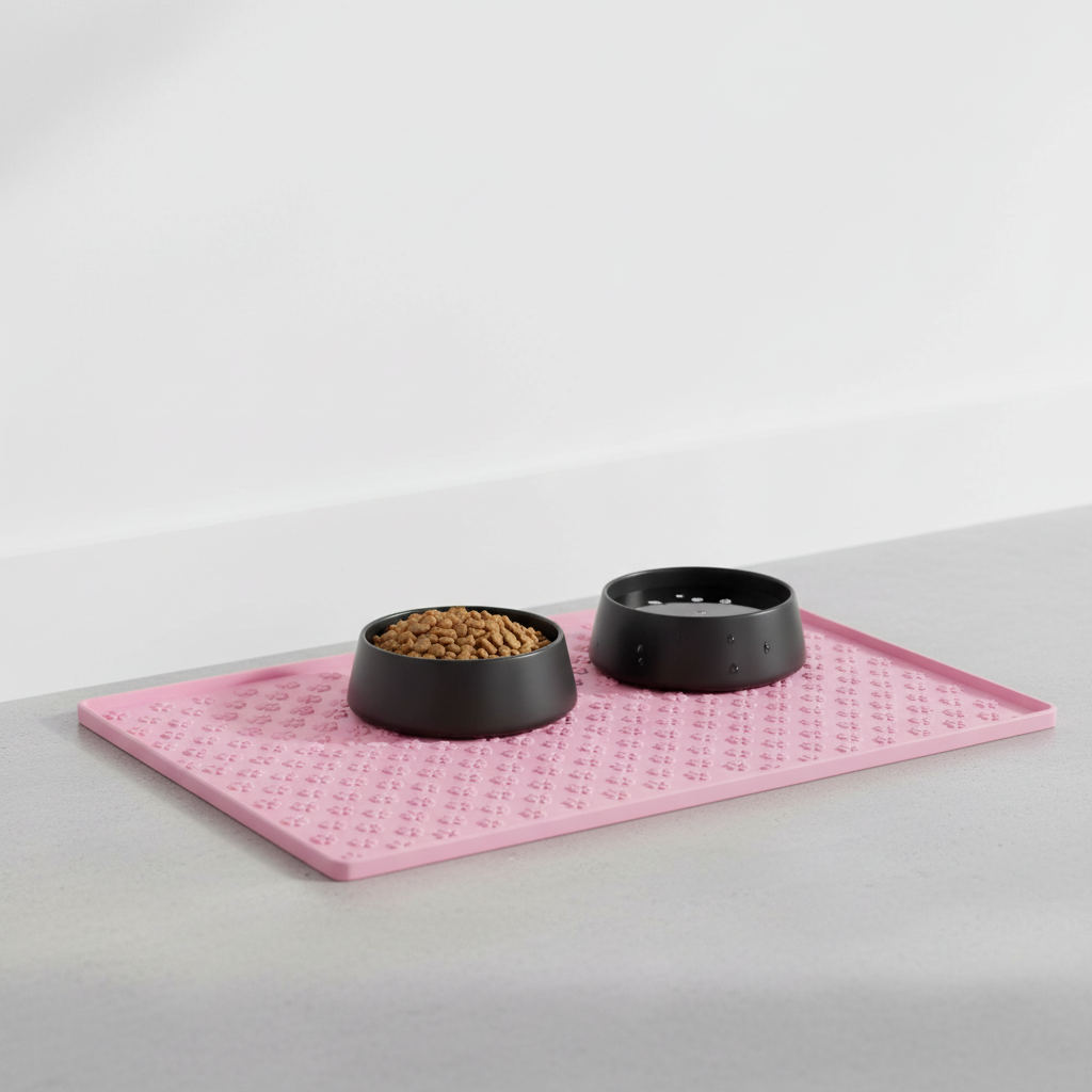 Waterproof Pet Feeding Mat – Non-Slip Food & Water Bowl Mat