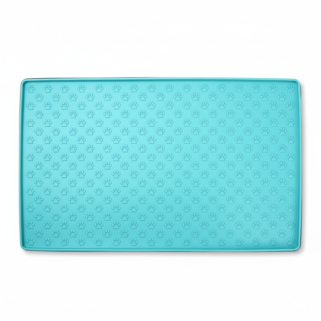 Waterproof Pet Feeding Mat – Non-Slip Food & Water Bowl Mat