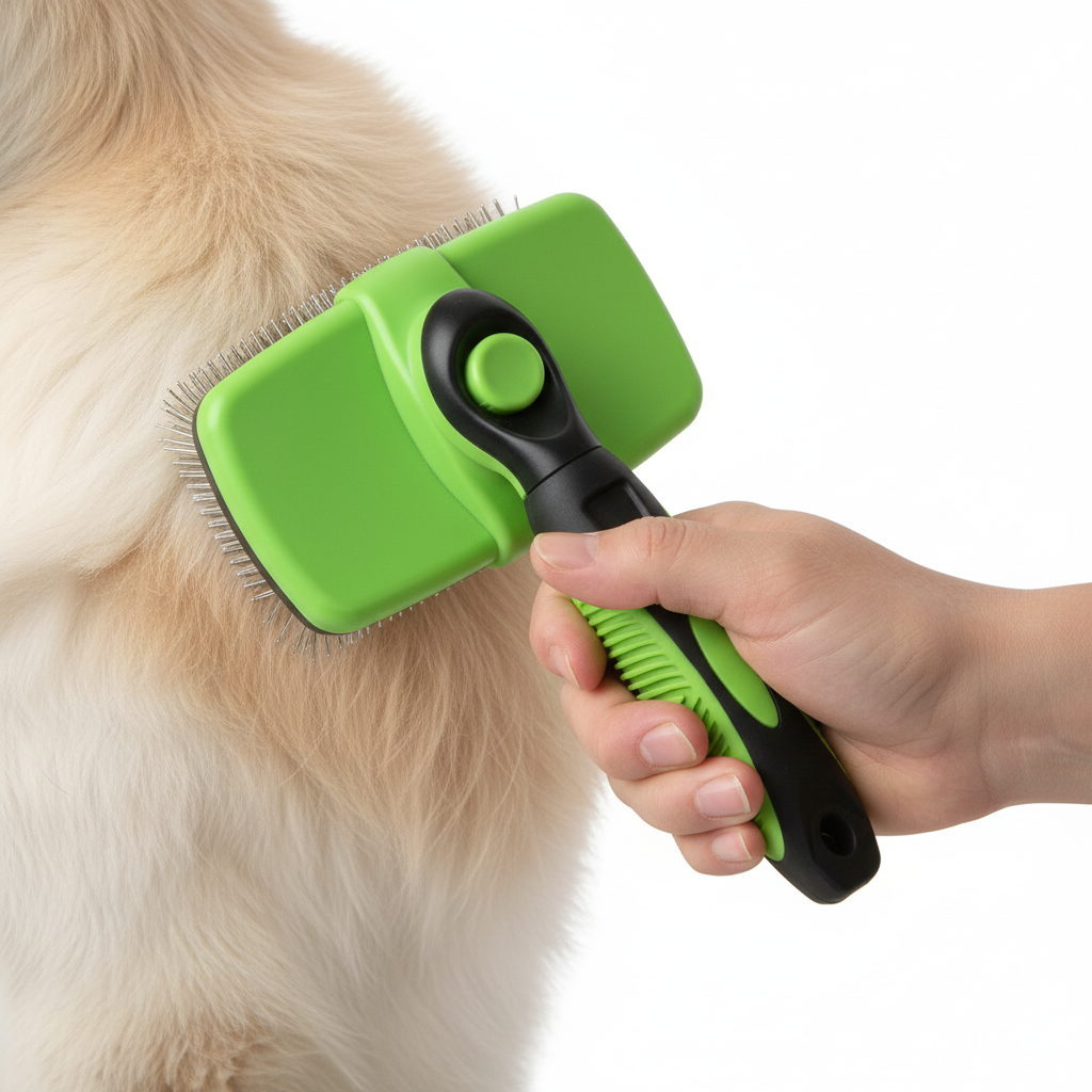 Pet Automatic Retractable Comb