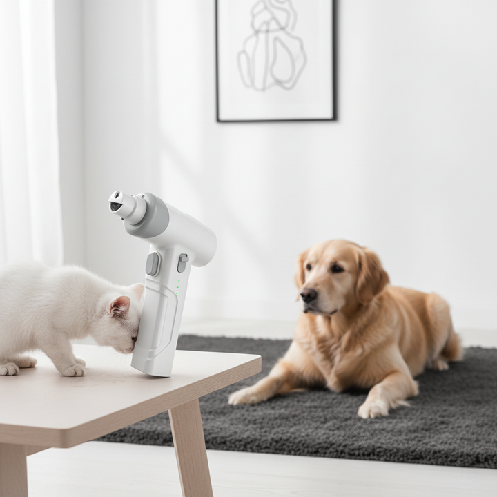 LED Pet Nail Grinder – Low Noise Electric Dog & Cat Nail Trimmer
