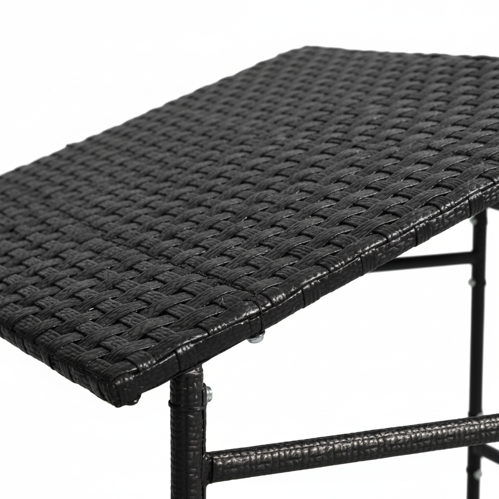 Outdoor Rattan Dog Shade Shelter with Wheels