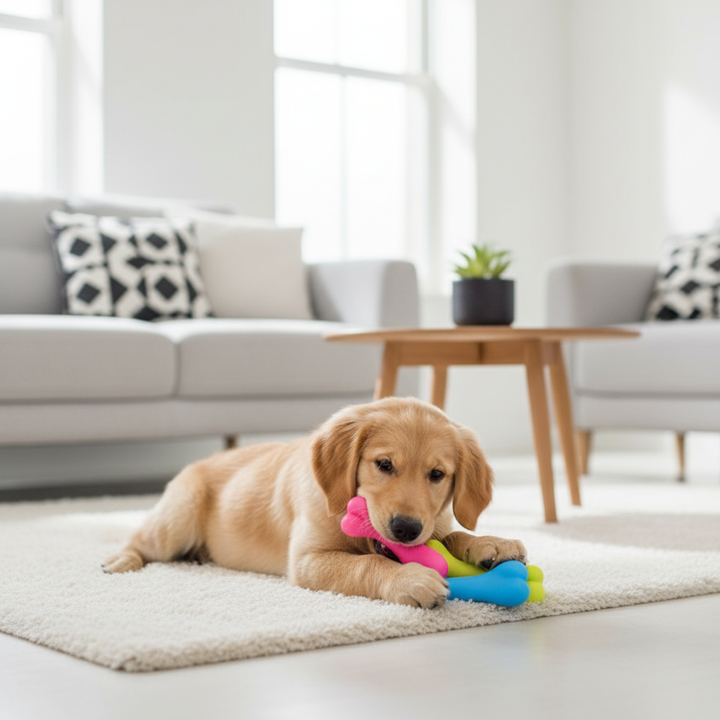 Pet Toys, Rubber Bite Resistant Toys, High Quality Dog Bone Type