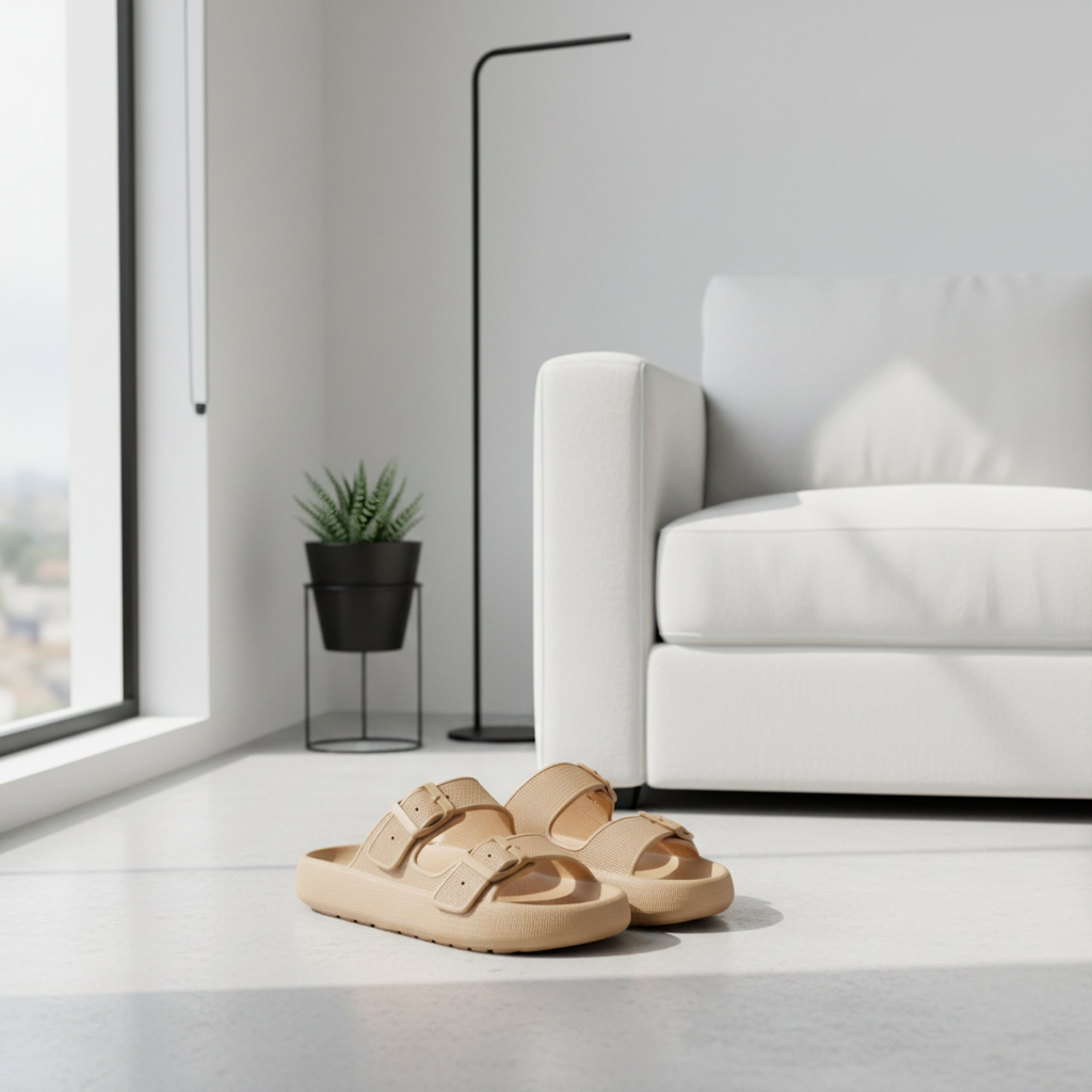 EVA Massage Slide Slippers – Breathable Anti-Slip Comfort Sandals