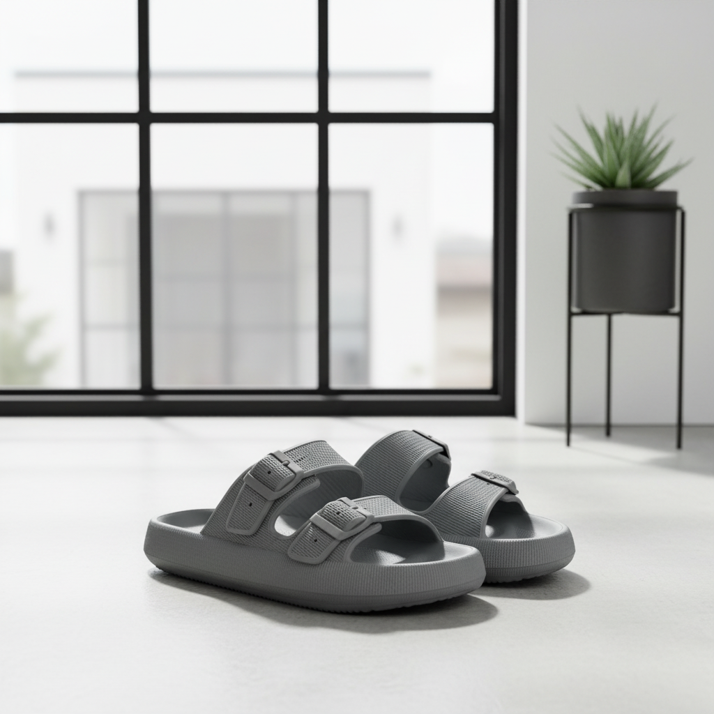 EVA Massage Slide Slippers – Breathable Anti-Slip Comfort Sandals