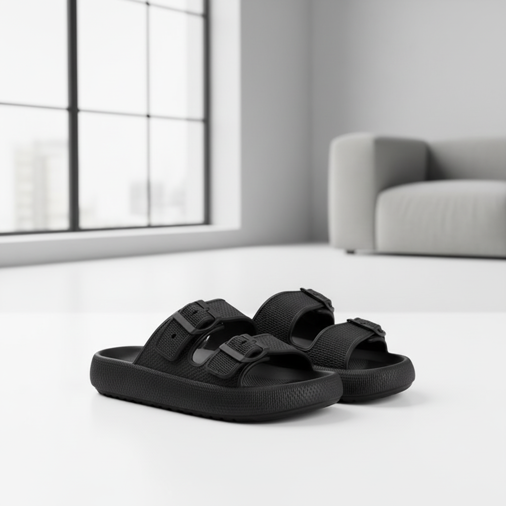 EVA Massage Slide Slippers – Breathable Anti-Slip Comfort Sandals