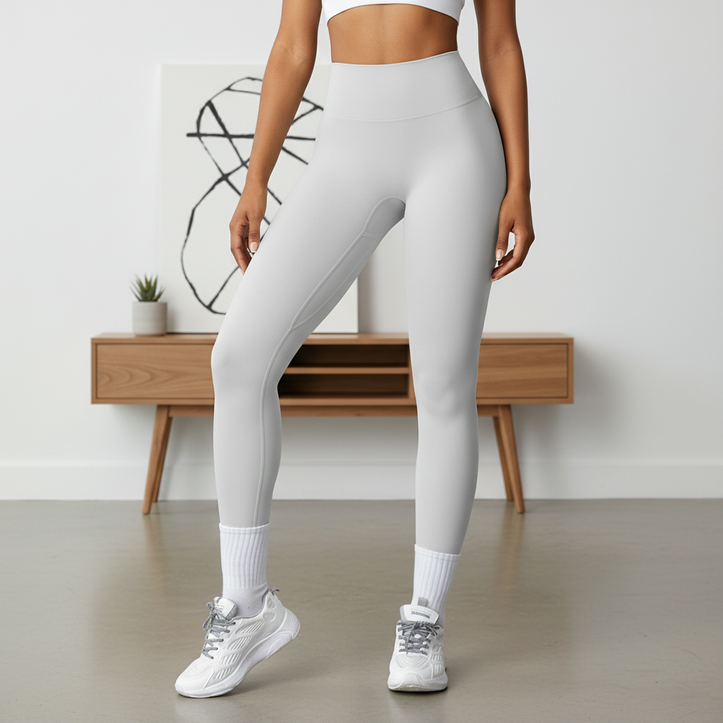 High Waist Workout Leggings – Tummy Control Yoga & Fitness Pants