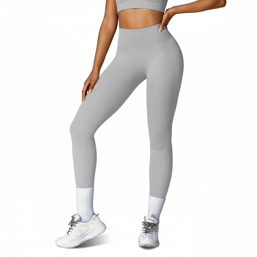High Waist Workout Leggings – Tummy Control Yoga & Fitness Pants