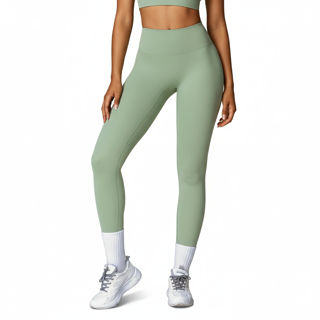 High Waist Workout Leggings – Tummy Control Yoga & Fitness Pants