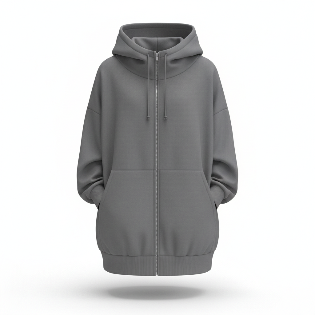 Oversized S-5XL Women Loose Hooded Coats Autumn Female Tie Collar Long Sleeve Zipper Up Add Velvet Long Sweatshirt