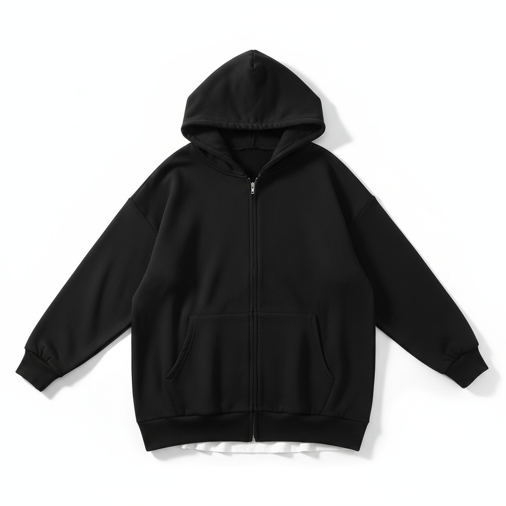Oversized S-5XL Women Loose Hooded Coats Autumn Female Tie Collar Long Sleeve Zipper Up Add Velvet Long Sweatshirt