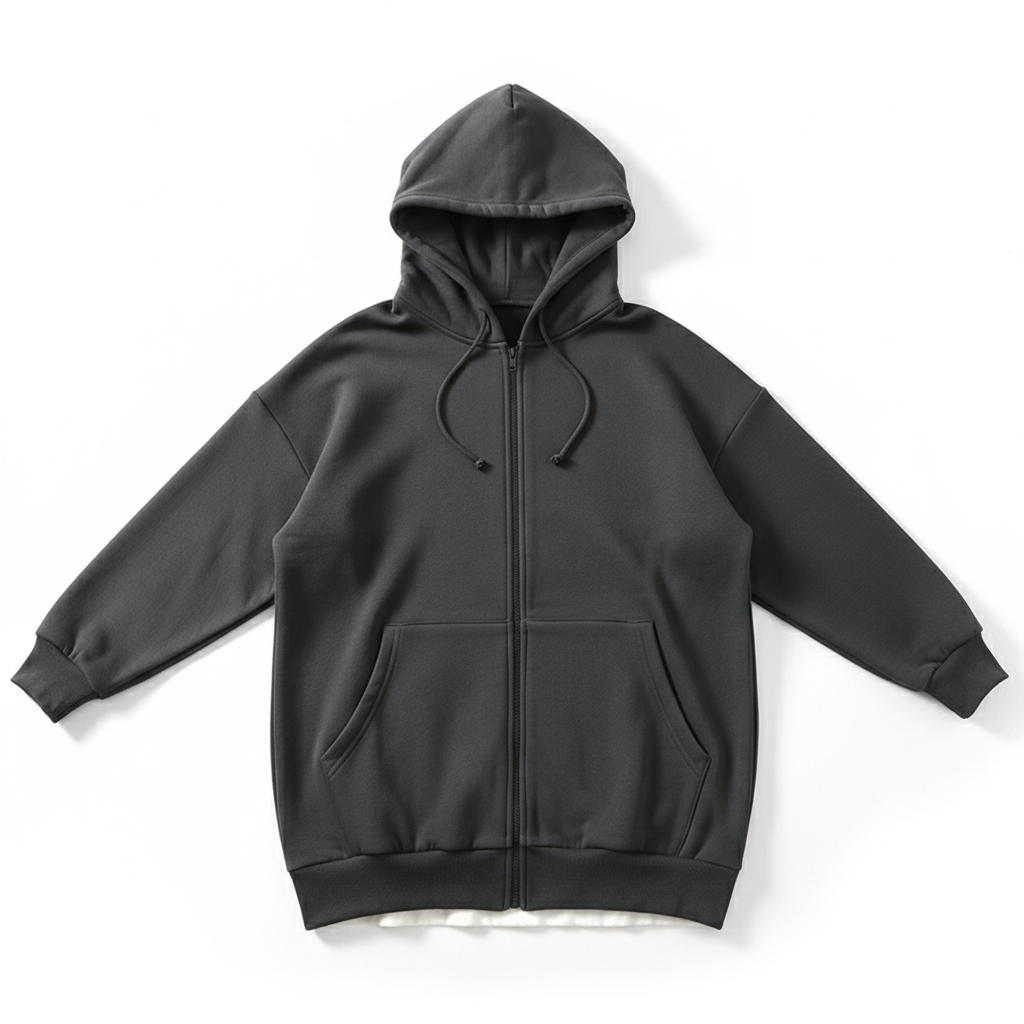 Oversized S-5XL Women Loose Hooded Coats Autumn Female Tie Collar Long Sleeve Zipper Up Add Velvet Long Sweatshirt