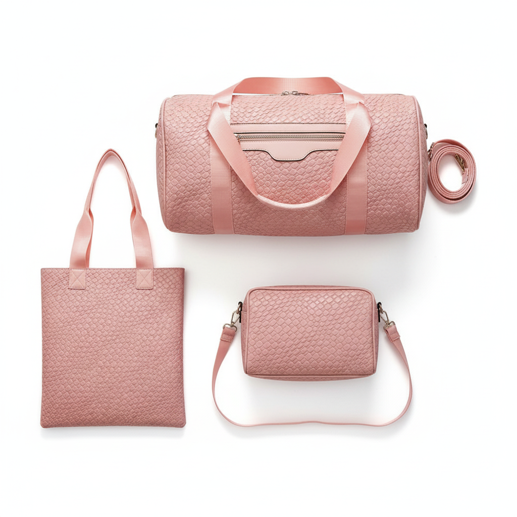 Large Capacity Travel & Gym Duffel Bag – Unisex PU Leather Sports Bag