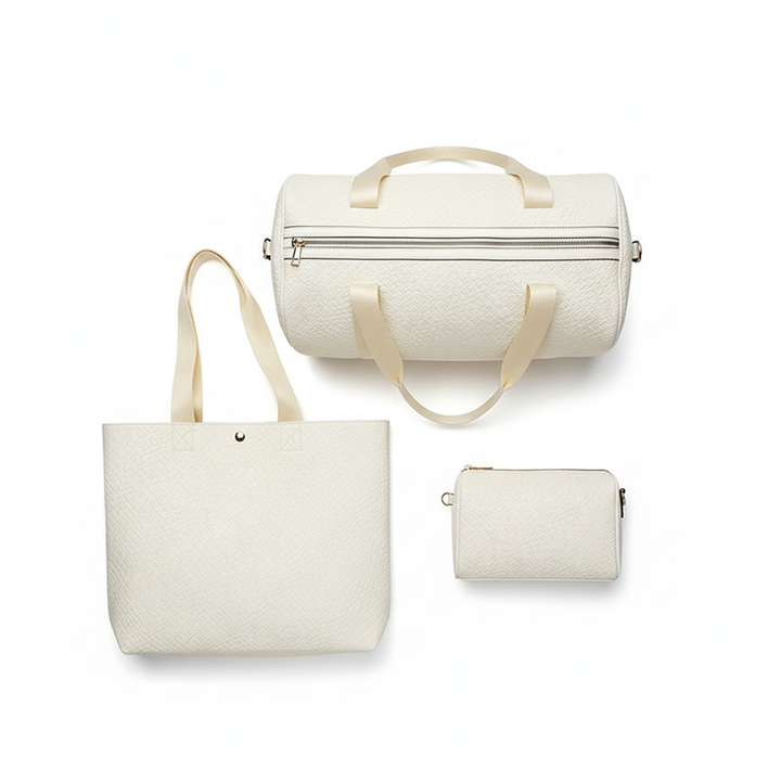 Large Capacity Travel & Gym Duffel Bag – Unisex PU Leather Sports Bag