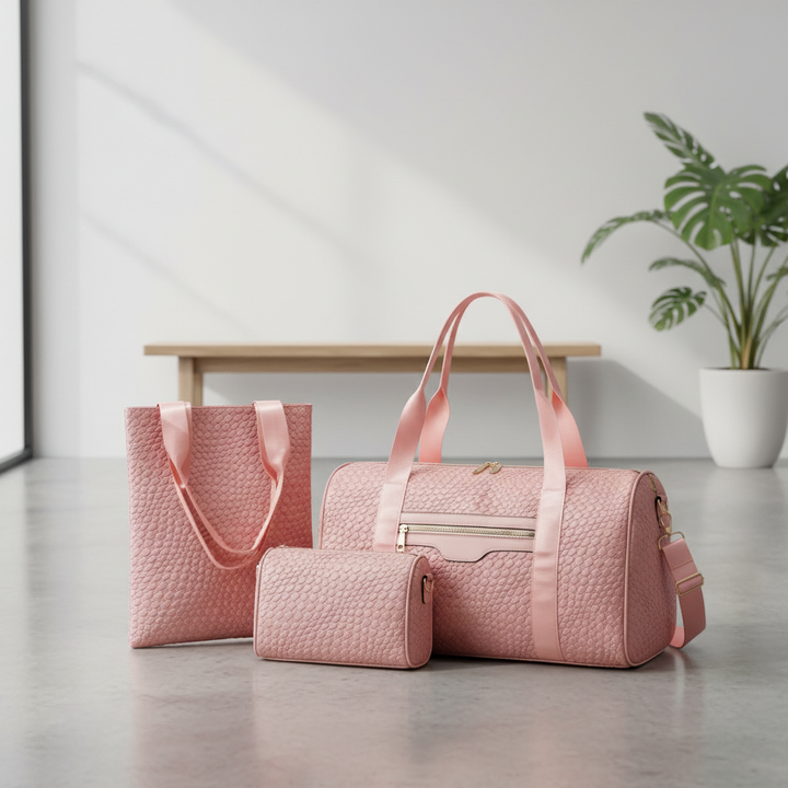 Large Capacity Travel & Gym Duffel Bag – Unisex PU Leather Sports Bag