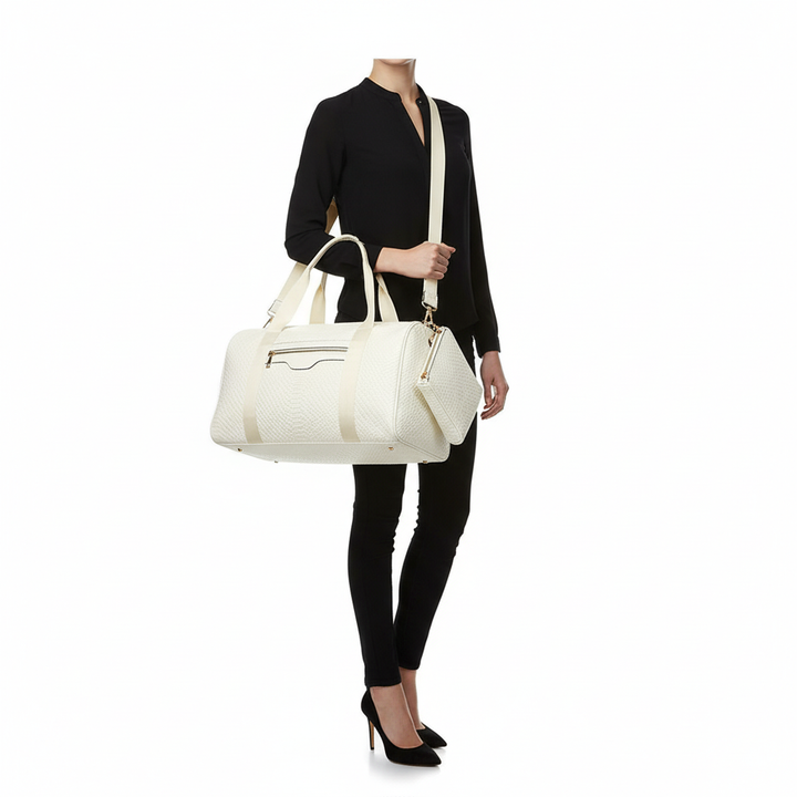 Large Capacity Travel & Gym Duffel Bag – Unisex PU Leather Sports Bag