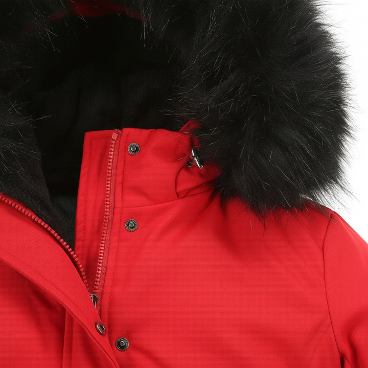 Parka Cotton-padded Coat Mid-length Hooded
