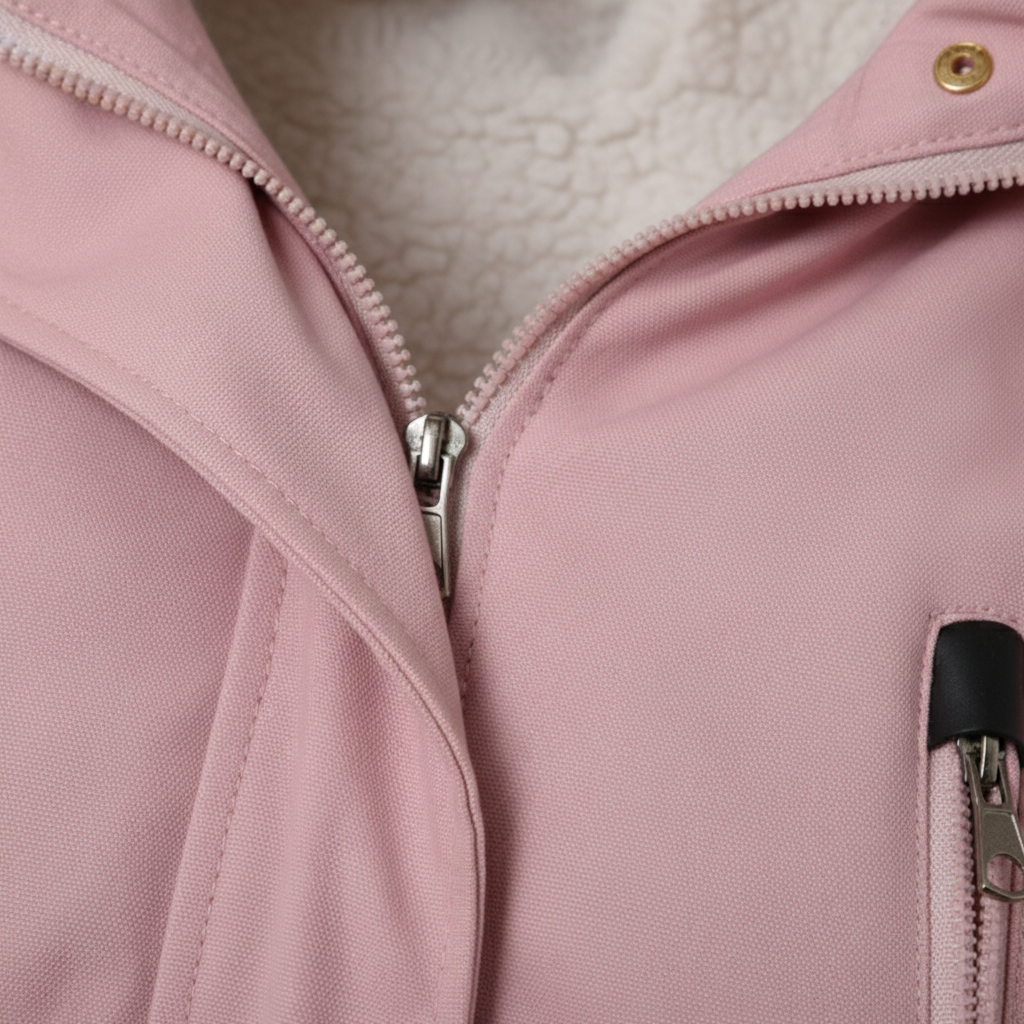 Parka Cotton-padded Coat Mid-length Hooded