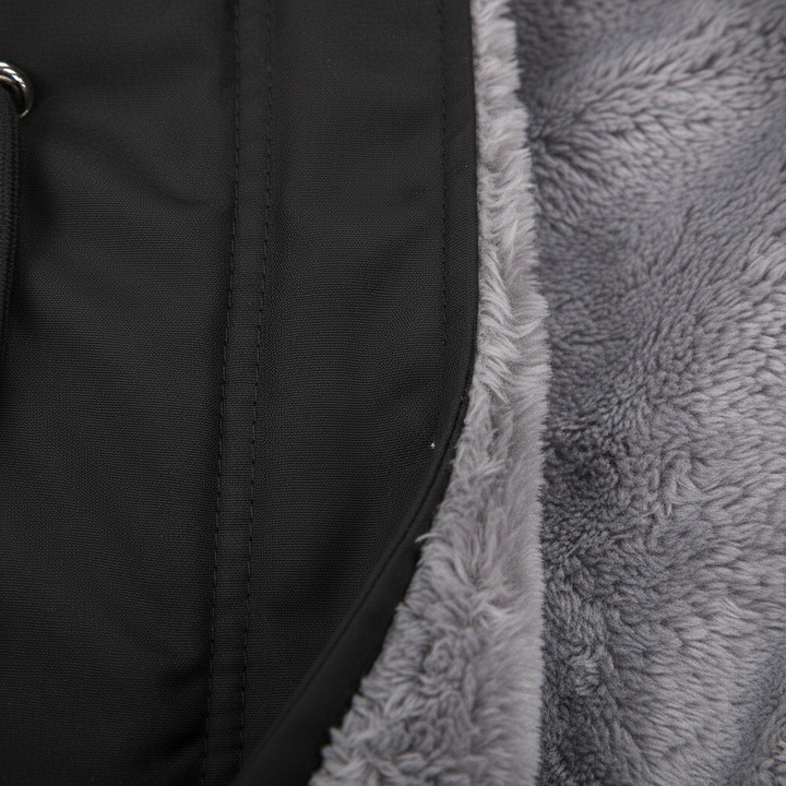 Parka Cotton-padded Coat Mid-length Hooded