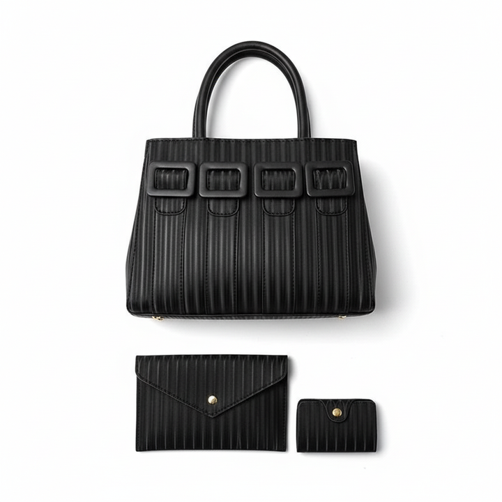 Three-Piece Sets Large Capacity Tote Woman Handbag