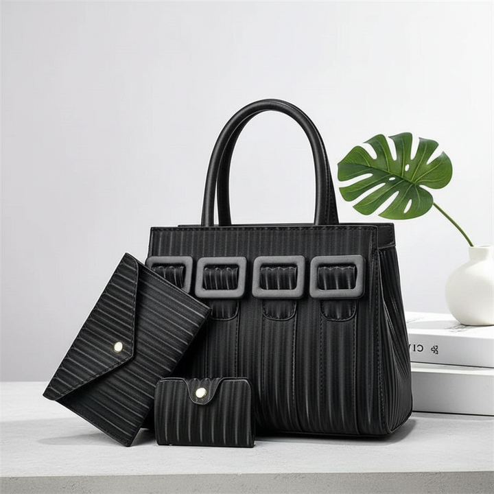 Three-Piece Sets Large Capacity Tote Woman Handbag