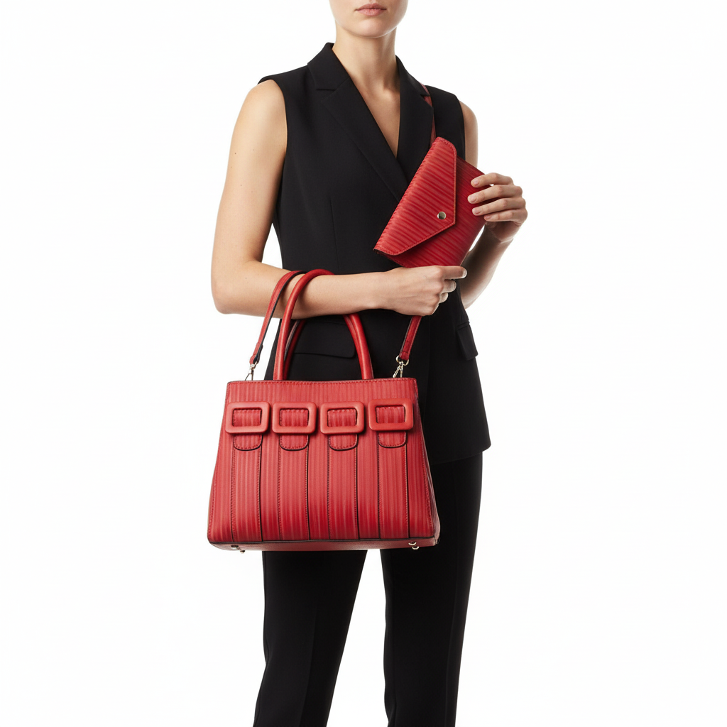 Three-Piece Sets Large Capacity Tote Woman Handbag