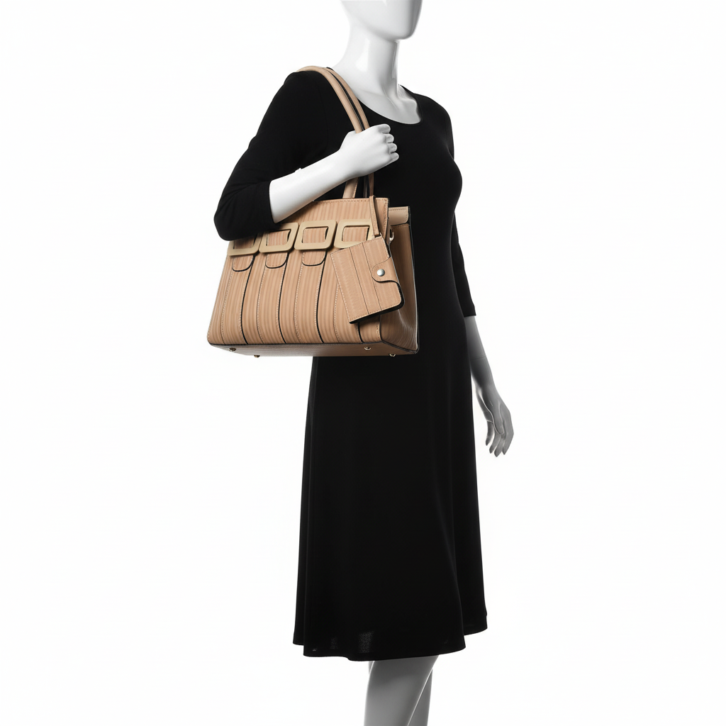 Three-Piece Sets Large Capacity Tote Woman Handbag