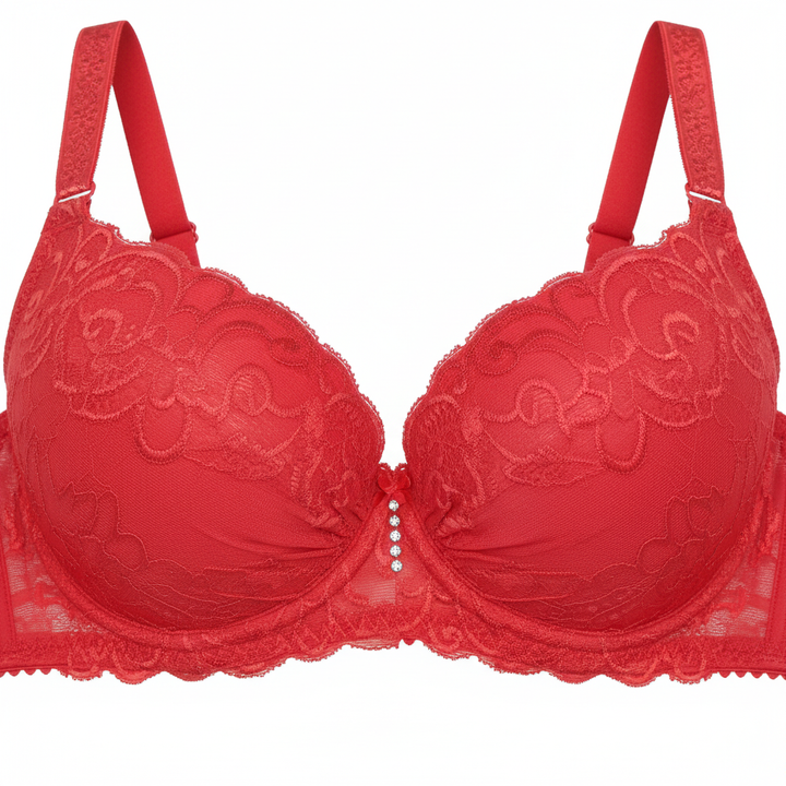 Lace Push-Up Bralette – Elegant Lift Support Bra