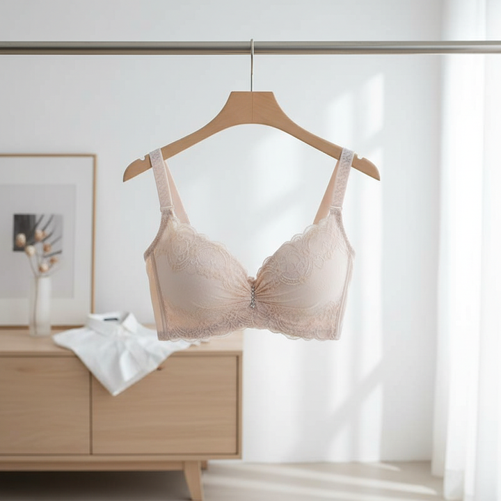 Lace Push-Up Bralette – Elegant Lift Support Bra